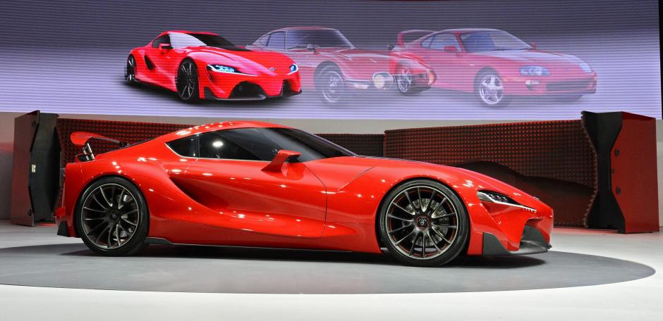 El nuevo Toyota FT-1 es presentado durante el Sal&oacute;n Internacional del Autom&oacute;vil de Norteam&eacute;rica (NAIAS), en el Cobo Center de Detroit. (Foto: EFE)