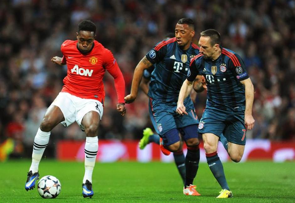 En juego emotivo, Manchester United supo defender su cancha y empat&oacute; ante el Bayern Munich. (Foto: EFE)