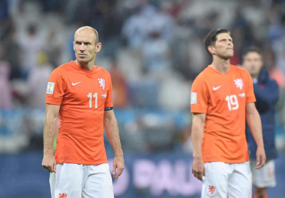 Arjen Robben ha jugado 600 minutos en este Mundial con Holanda. Robben y compa&ntilde;&iacute;a se enfrentar&aacute;n a Brasil este s&aacute;bado por el tercer lugar. (Foto: EFE)&nbsp;