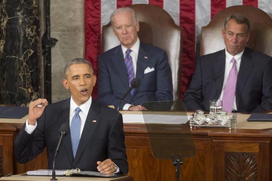 Barack Obama hizo un discurso firme ante los representantes del Congreso. (Foto: EFE)