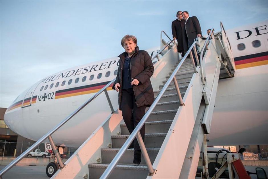 La canciller Angela&nbsp;Merkel lleg&oacute; a Washington para reunirse con el presidente de Estados Unidos, Barack Obama, en la Casa Blanca. (Foto: EFE)&nbsp;