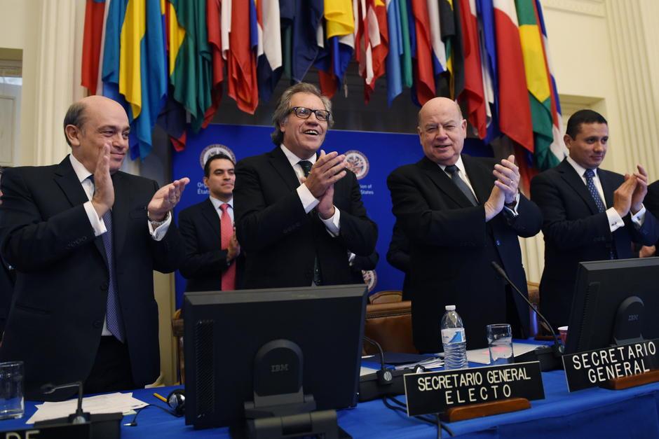 Almagro asume el cargo bajo el lema "Mas derechos para mas personas en las Am&eacute;ricas". (Foto: EFE)