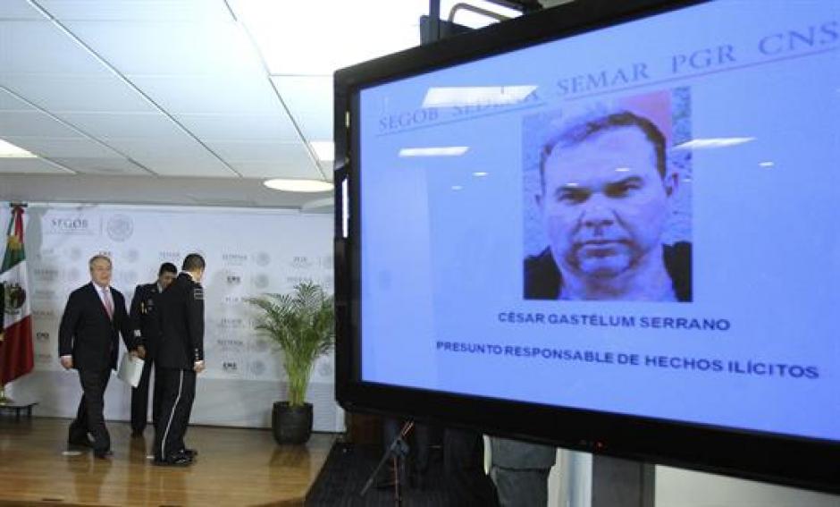 C&eacute;sar Gastelum Serrano, vinculado al c&aacute;rtel de Sinaloa y que figuraba entre los m&aacute;s buscados por Estados Unidos y Honduras, fue arrestado en el balneario mexicano de Canc&uacute;n. (Foto: AFP)&nbsp;