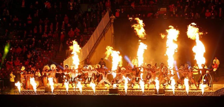 Ceremonia de inauguraci&oacute;n de la Copa Am&eacute;rica de Chile 2015, en el Estadio Nacional Julio Mart&iacute;nez Pr&aacute;danos de Santiago de Chile. &nbsp;(Foto: EFE)&nbsp;