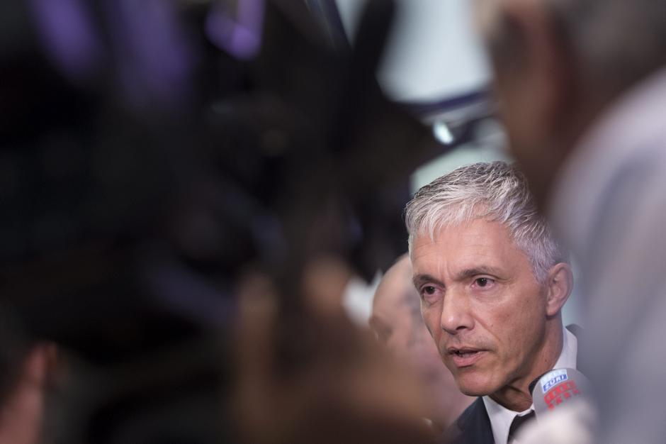 El fiscal general de la Confederaci&oacute;n Helv&eacute;tica, Michael Lauber, anunci&oacute; que "no se excluye" interrogar al presidente de la FIFA, Joseph Blatter, y a su secretario general, Jer&ocirc;me Valcke, en la investigaci&oacute;n sobre la elecci&oacute;n de las sedes del Mundial de 2018 y 2022. (Foto: EFE)&nbsp;