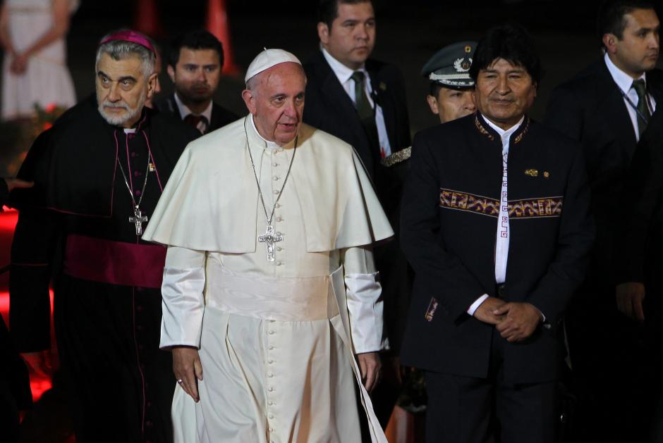 Tras visitar Ecuador, el Papa Francisco se encuentra ahora en Bolivia. (Foto: EFE)