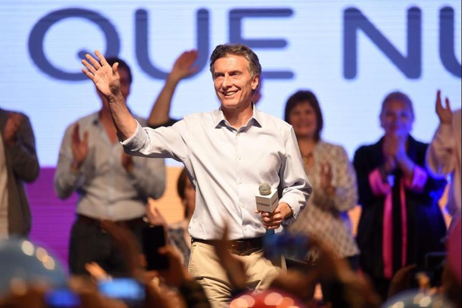 Mauricio Macri, el candidato presidencial de Argentina por la conservadora fuerza Cambiemos y Presidente electo de Argentina. (Foto: EFE)&nbsp;