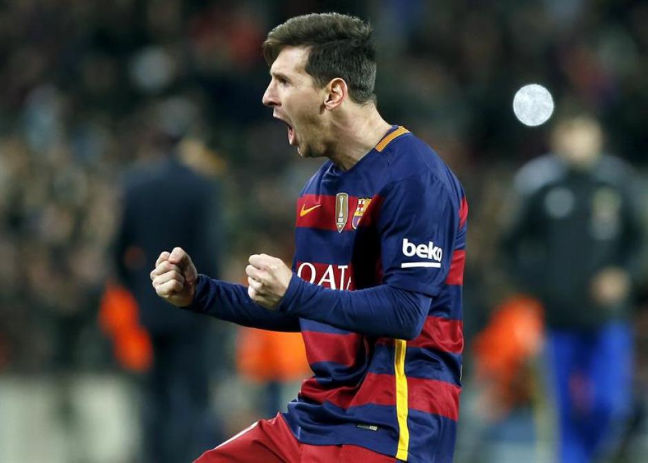 Lionel Messi hizo doblete en el triunfo del Barcelona ante Espanyol. (Foto: EFE)