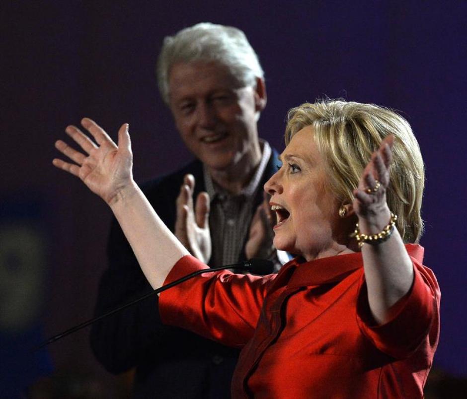 Hilary Clinton candidata dem&oacute;crata gan&oacute; las primarias en Nevada. (Foto: EFE) 