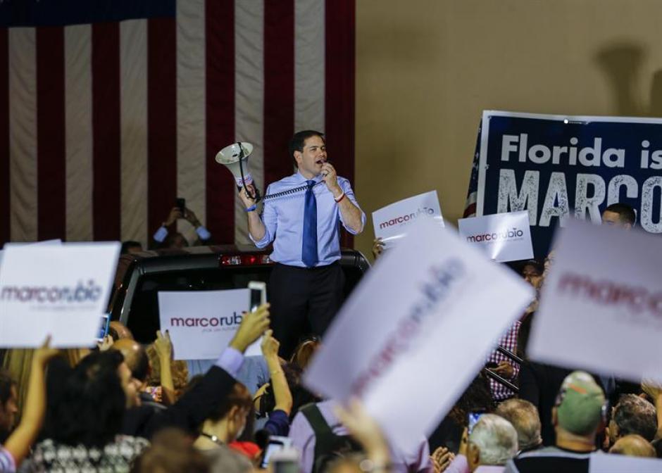 Marco Rubio anunci&oacute; su declinaci&oacute;n a la carrera por la presidencia de Estados Unidos. (Foto: EFE)&nbsp;
