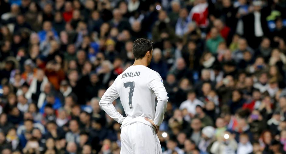 Ronaldo fall&oacute; lo que hubiese sido el 2-0 en ese momento del partido. (Foto: EFE) 