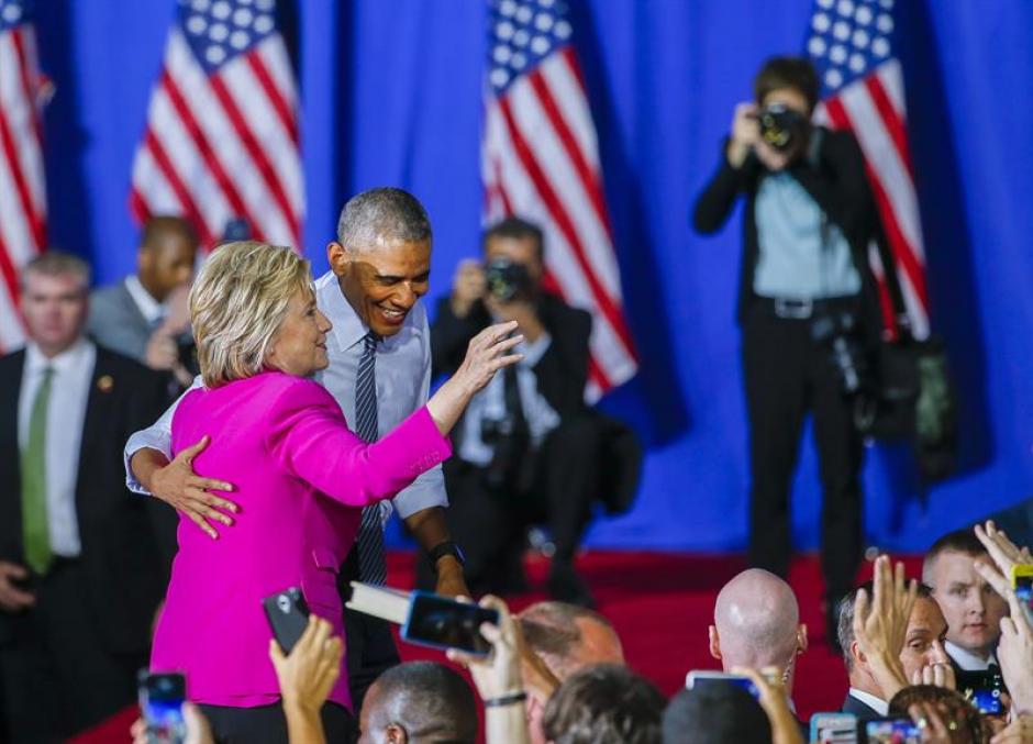 El presidente Barack Obama dijo apoyar a Hillary Clinton. (Foto: EFE) 