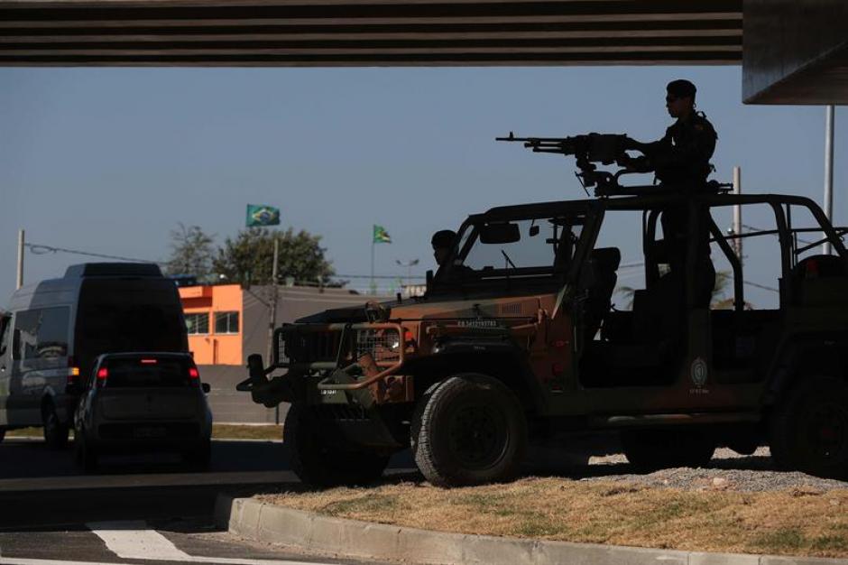 La seguridad est&aacute; en alerta m&aacute;xima en R&iacute;o de Janeiro (EFE)