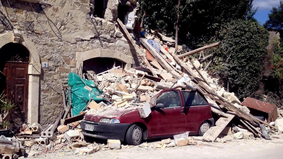 El terremoto fue de 6.2 grados en el centro de Italia. (Foto: EFE)
