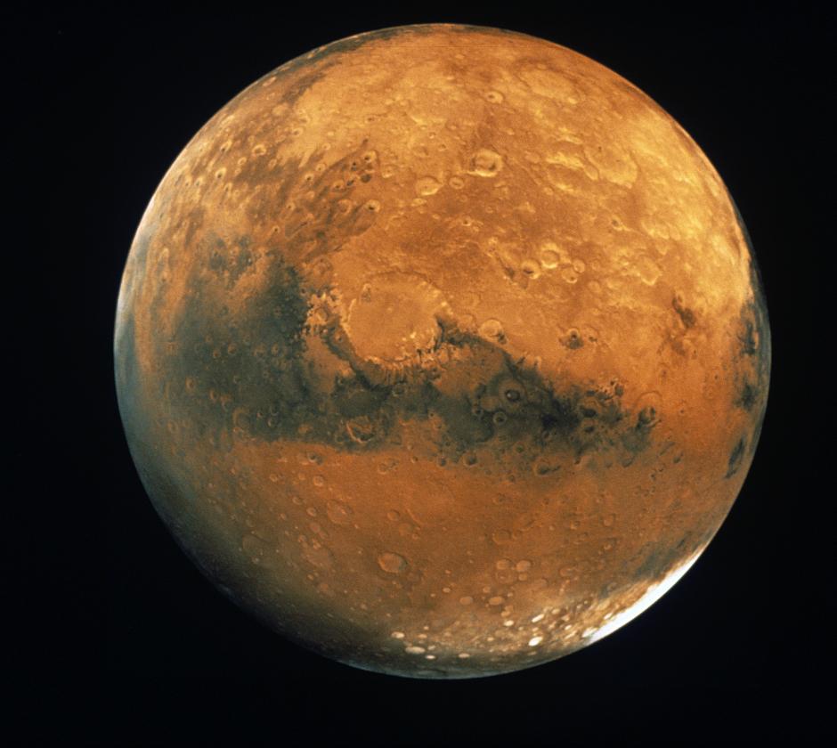 Fotograf&iacute;a del planeta Marte, una toma realizada por Geological Survey desde la localidad de Flagstaff en Arizona . (Foto: EFE/Archivo)