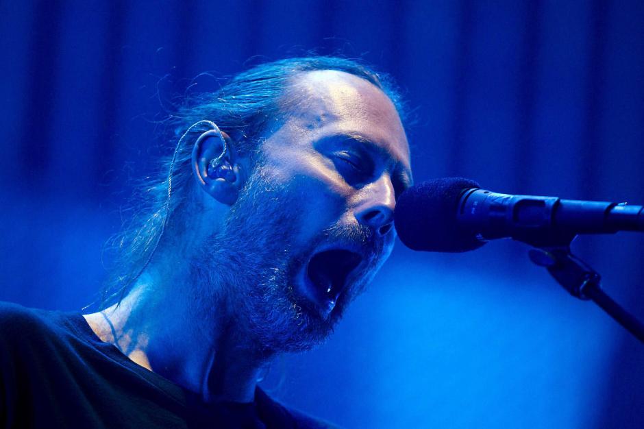 El cantante Thom Yorke, de la banda inglesa Radiohead, en el Ziggo Dome de Amsterdam (Holanda). (Foto: EFE/Archivo)