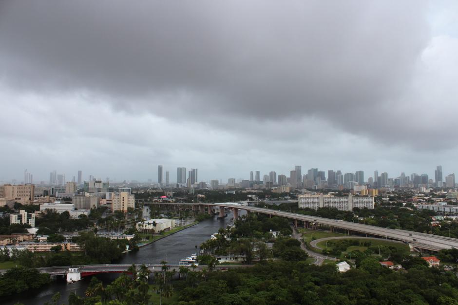 Vista de una zona de Miami durante el paso de la tormenta tropical "Isaac" por esta ciudad el pasado fin de semana. (Foto: EFE/Archivo)