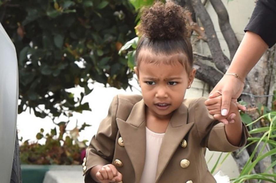 North West, con tan sólo dos años de edad, va camino a convertirse en una estrella.