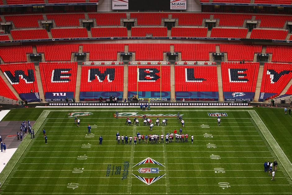 El m&iacute;tico estadio de Wembley, en Londres, albergar&aacute; tres partidos oficiales de la NFL en la temporada 2014. (NFL)