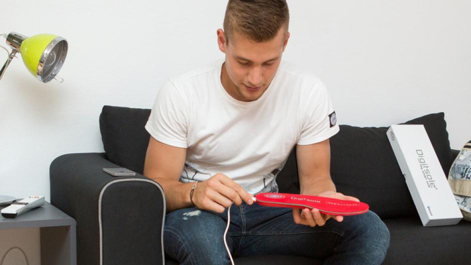 &nbsp;Digitsole&nbsp;la primera platilla conectada, interactiva y que calienta. (Foto:Digitsole)