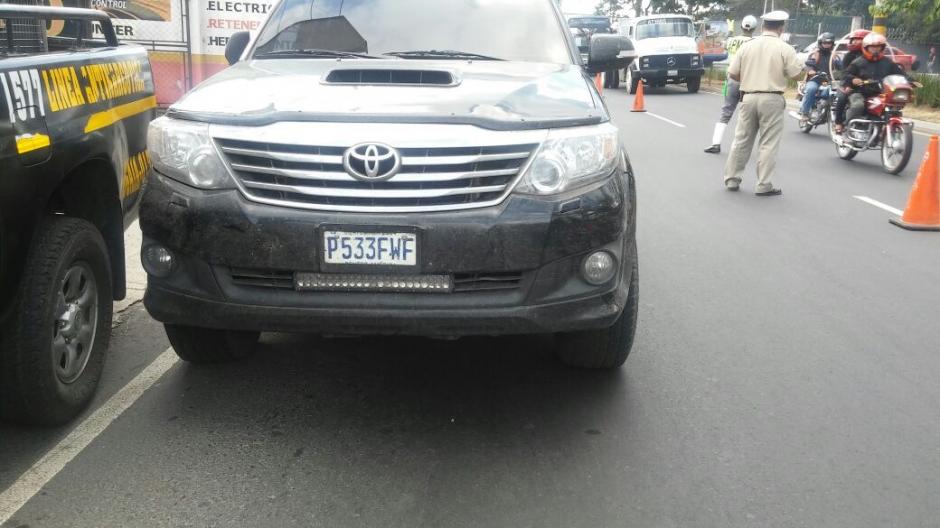 El operativo policial inici&oacute; al finalizar la tarde y complica la movilidad en diversas zonas. (Foto: MP)