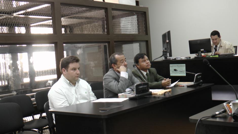 Barreda fue llevado este martes a la Torre de Tribunales para participar de la diligencia programada para hoy. La declaraci&oacute;n de su hijo Roberto Jos&eacute; en C&aacute;mara Gessell. La sala fijada para el procedimiento Juzgado de Mayor Riesgo A, nivel 14. Foto Esteban Biba/Soy 502