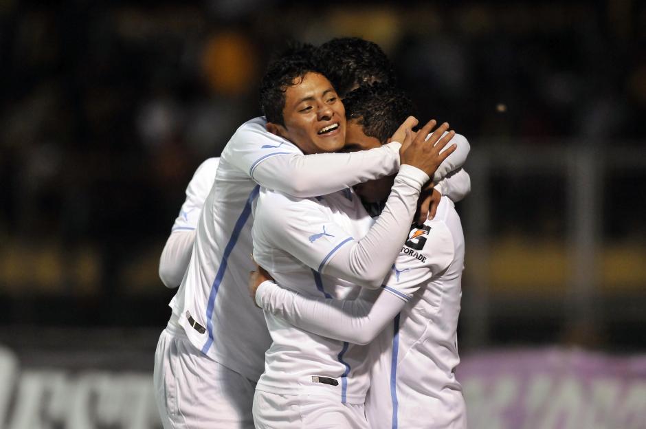 Bryan Ordo&ntilde;ez anot&oacute; el gol de los cremas a los 5 minutos del encuentro. (Diego Galeano/Nuestro Diario)&nbsp;