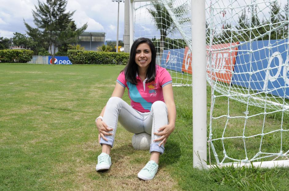La futbolista guatemalteca Ana Luc&iacute;a Mart&iacute;nez fue la primera guatemalteca en jugar una temporada en Espa&ntilde;a. (Foto. Soy502)