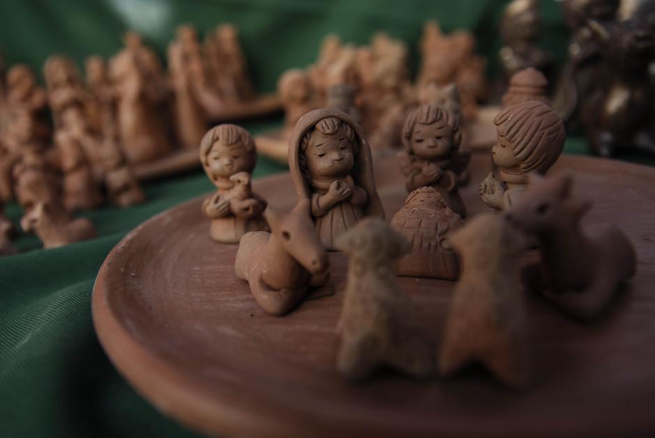 Misterios de barro, que nos recuerdan la Navidad y las tradiciones guatemaltecas. (Foto: Jesús Alfonso/Soy502)&nbsp;