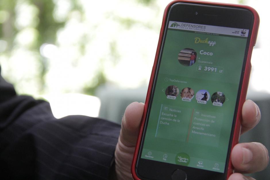 DuchApp est&aacute; disponible en todas las plataformas y pronto ser&aacute; distribuida en otros pa&iacute;ses para promover la cultura del ahorro de agua. (Foto: Fredy Hern&aacute;ndez/Soy502)