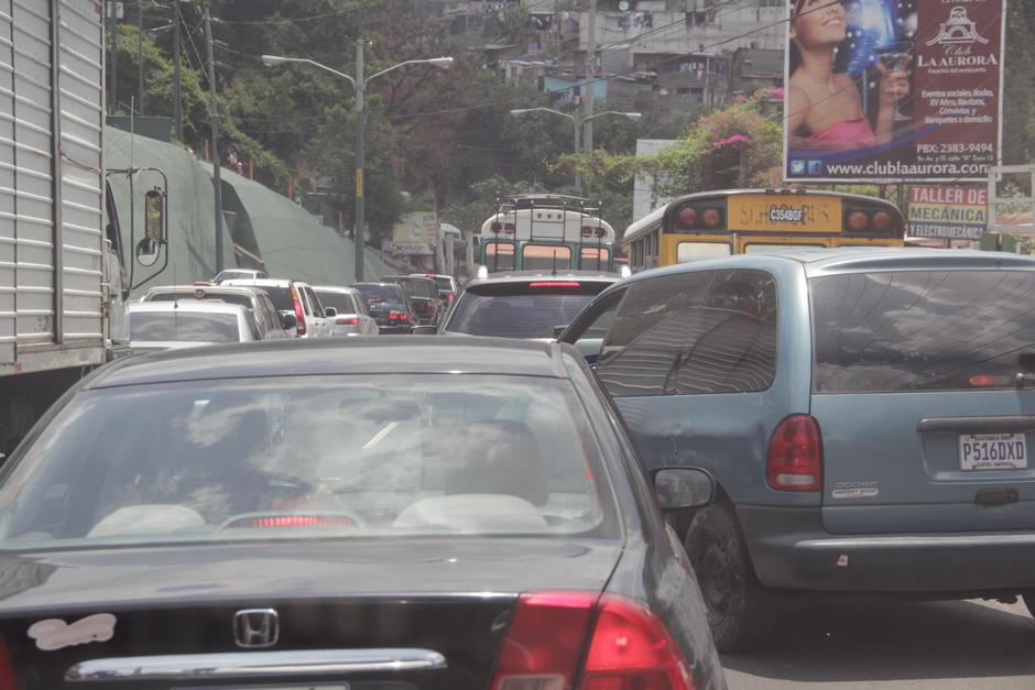 El tr&aacute;fico es uno de los temas que m&aacute;s preocupa a los capitalinos en los &uacute;ltimos tiempos. (Foto: Archivo/Soy502)