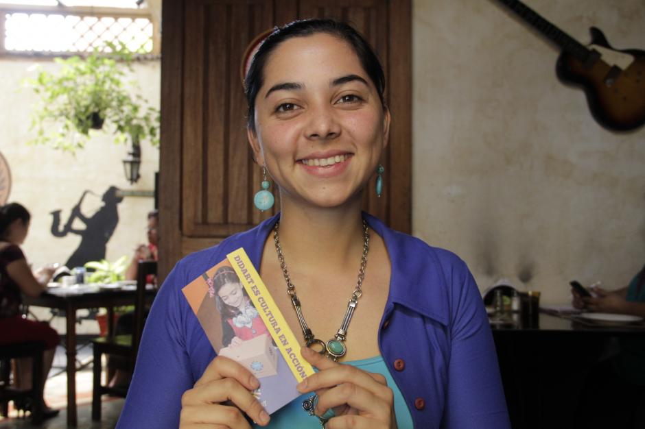 Crista N&uacute;&ntilde;ez expondr&aacute; en qu&eacute; consiste Didart, el proyecto educativo y tecnol&oacute;gico que impulsa en los ni&ntilde;os de Guatemala. (Foto: Fredy Hern&aacute;ndez/Soy502)