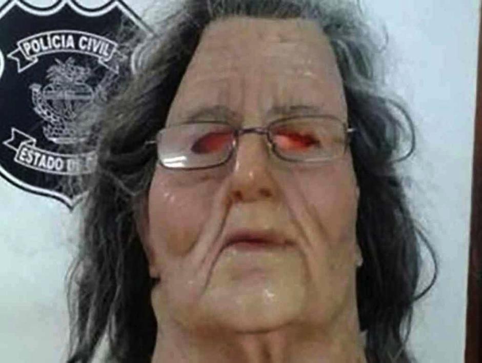 El d&iacute;a de brujas fue inspiraci&oacute;n para este reo, que decidi&oacute; fugarse disfrazado de abuelita. (Foto: El Heraldo)&nbsp;
