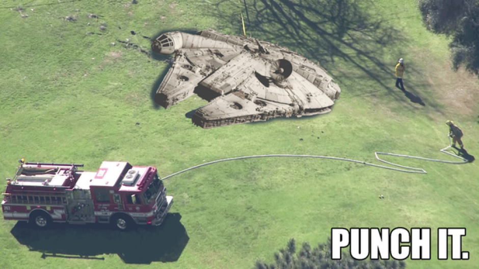 Las referencias a la participaci&oacute;n de Ford en Star Wars han sido uno de los mayores denominadores en las redes sociales. (Foto @TimAndrewsHere)