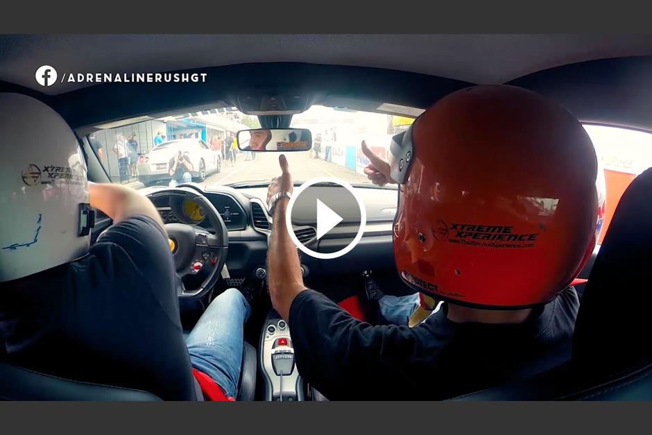 José y tres guatemaltecos vivieron una experiencia extrema llena de adrenalina. (Foto: Adrenaline Rush)