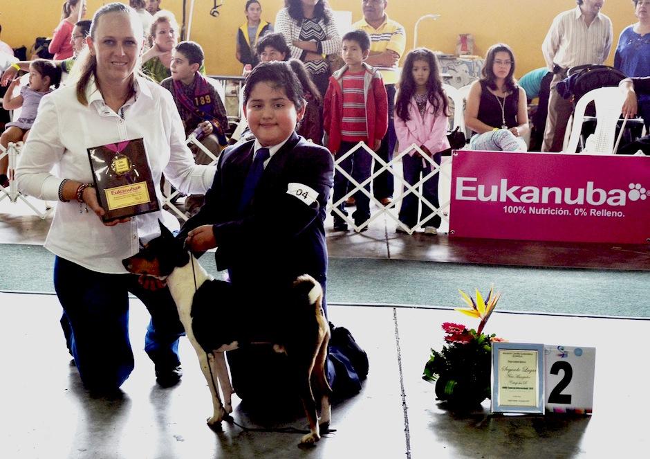Adri&aacute;n Soberanis fue uno de los ganadores del concurso "Ni&ntilde;o Manejador" del Expocan 2013. (Adriana Villalobos/ACANGUA)&nbsp;