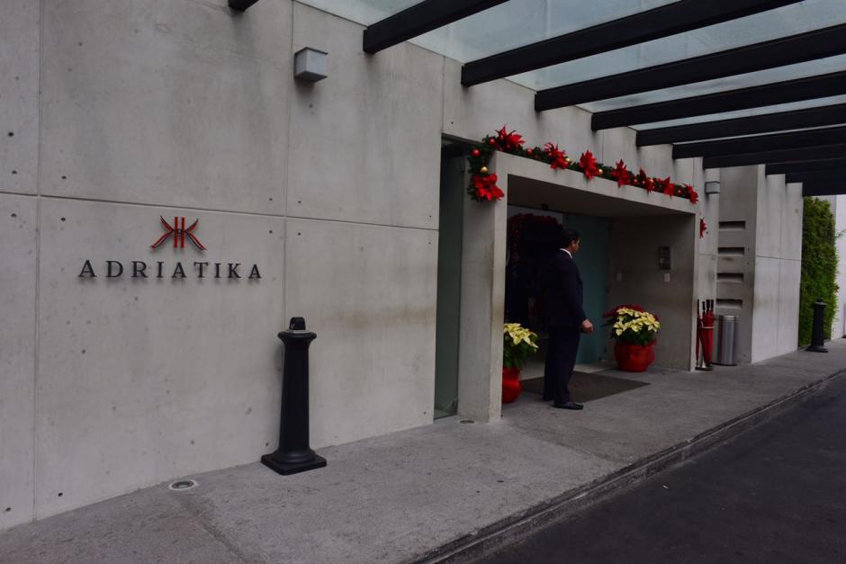 El hotel Adriatika hosped&oacute; al Presidente Jimmy Morales durante la campa&ntilde;a. (Foto: Jes&uacute;s Alfonso/Soy502)