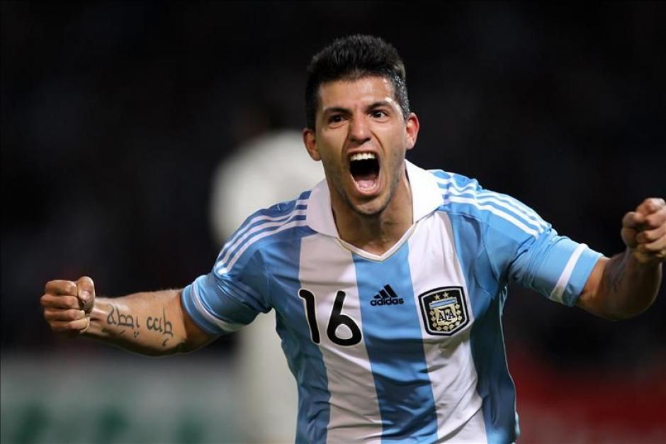 El "Kun" Ag&uuml;ero es uno de los referentes de Argentina, juega en Inglaterra con el club Manchester City. (Foto: Federaci&oacute;n de F&uacute;tbol de Argentina)