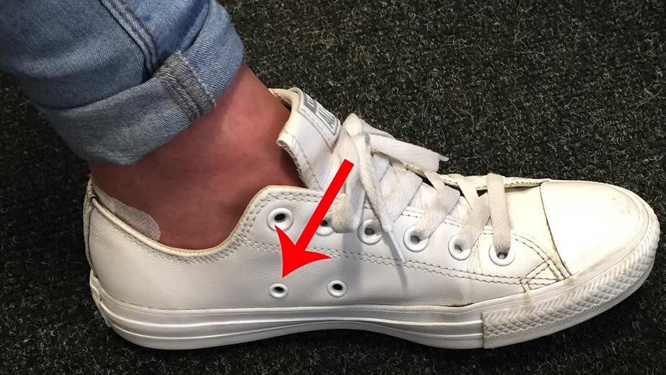 La YouTuber Sarah Barlow investig&oacute; para qu&eacute; sirven los agujeros. (Imagen: Captura de YouTube) 