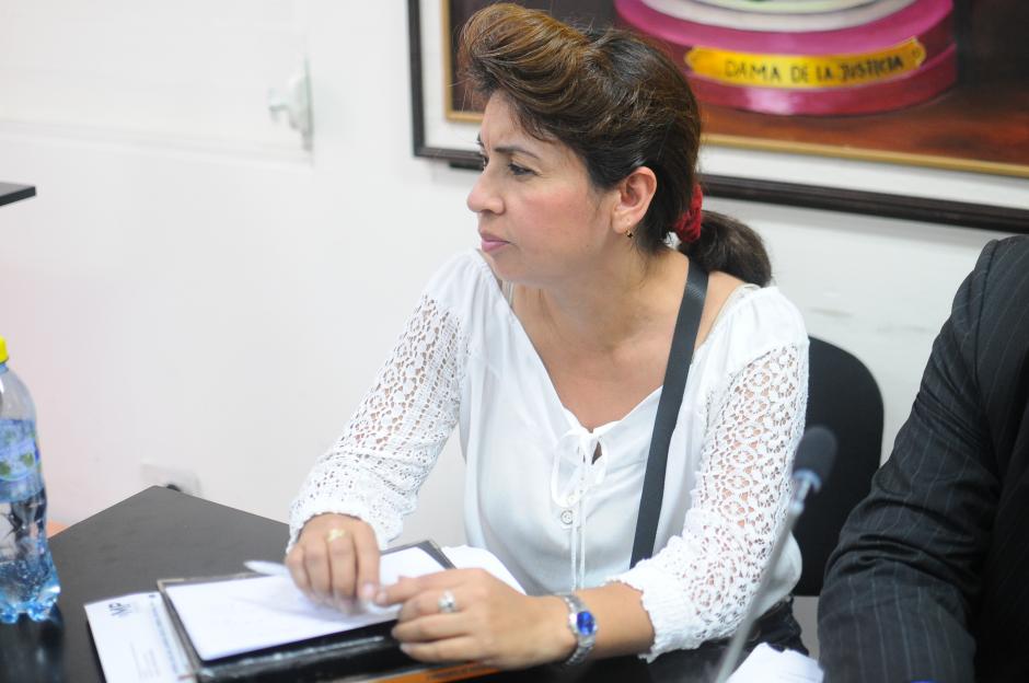 Alma Judith Méndez sería según CICIG una colaboradora de Baudilio Hichos en el fraude al IGSS de Chiquimula. (Foto: Alejandro Balán/Soy502)&nbsp;