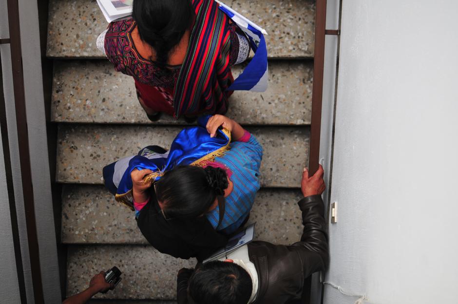 Caravana de madres centroamericanas llega a la PDH de Guatemala (Foto: Alejandro Bal&aacute;n/Soy502)&nbsp;