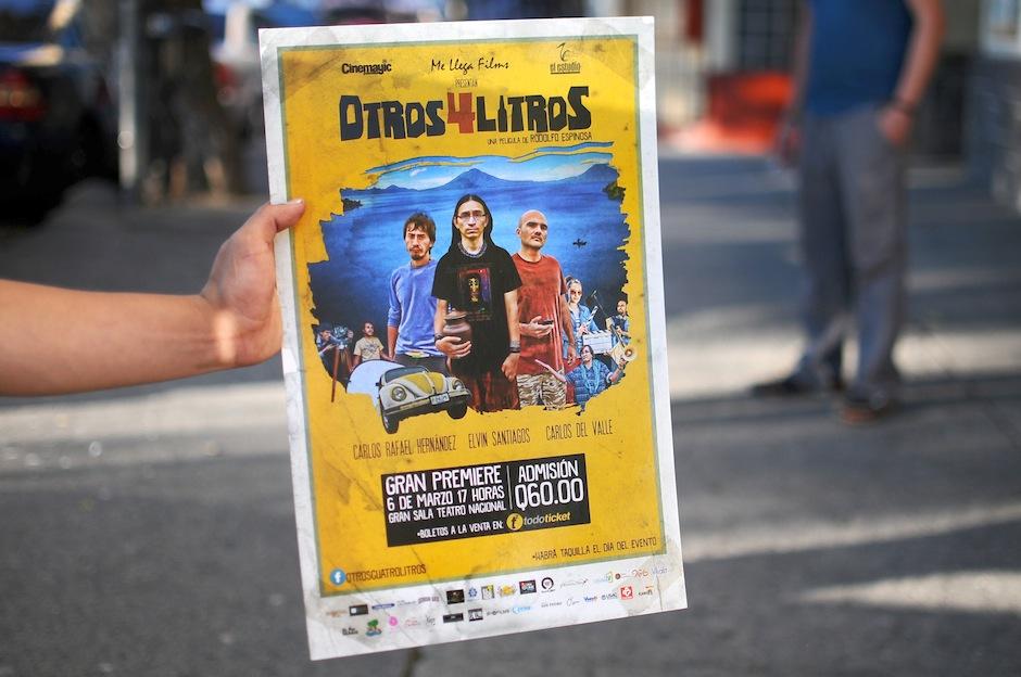 Luego de casi dos años de producción, se estrena "Otros 4 Litros". (Foto: Alejandro Balam/Soy502) 