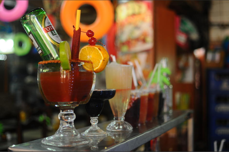 Estas granizadas usan sabores diferentes. (Foto: Alejandro Balan/Soy502)