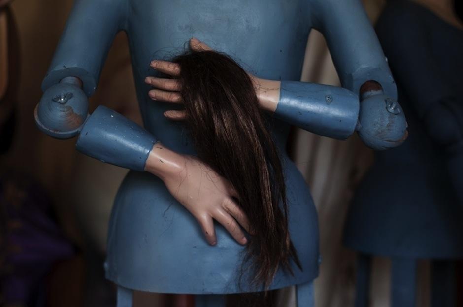 Alejandra guzman represent&oacute; metaf&oacute;ricamente la manera en que la mujer lleva esta terrible enfermedad.&nbsp;