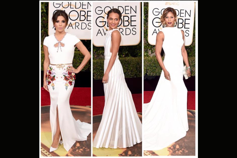 Eva Longoria, Alicia Vikander y Laverne Cox.