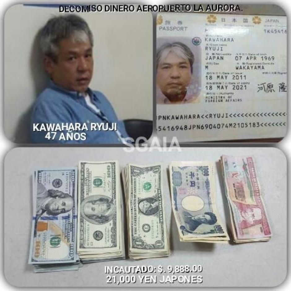 El ciudadano asi&aacute;tico es originario de Wakayama, Jap&oacute;n. (Foto: PNC)&nbsp;