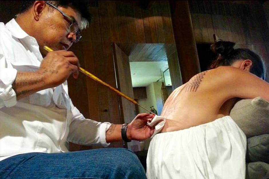 Aseguran que las creaciones del artista sirven para proteger. (Foto: Splash News)