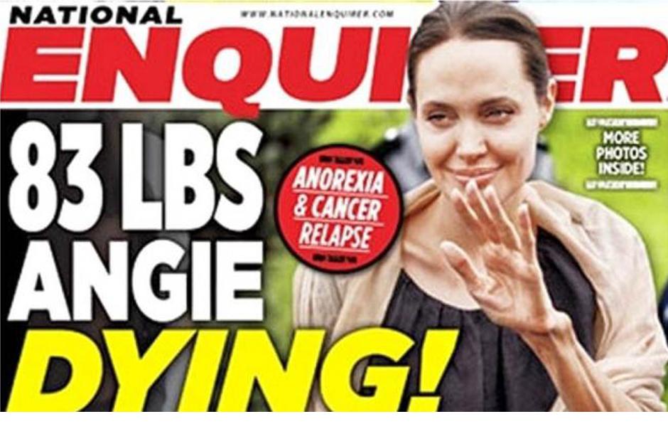 Seg&uacute;n la revista, la actriz pesa 83&nbsp;libras aproximadamente.