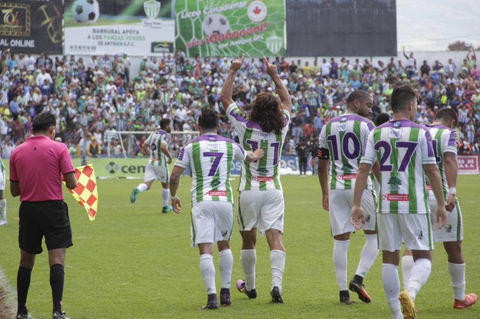 Antigua va por su segunda copa del Torneo Apertura. (Foto: Fredy Hern&aacute;ndez/Soy502)