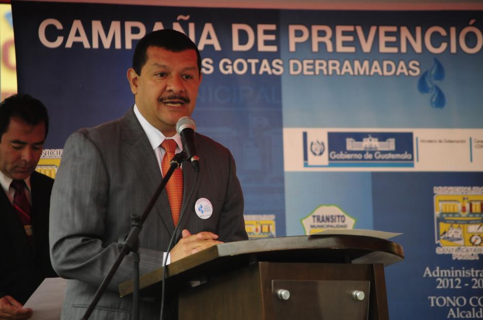 Antonio Coro renunció de la Municipalidad de Santa Catarina Pinula, tras 15 años de estar al frente de la misma. (Foto: Nuestro Diario)